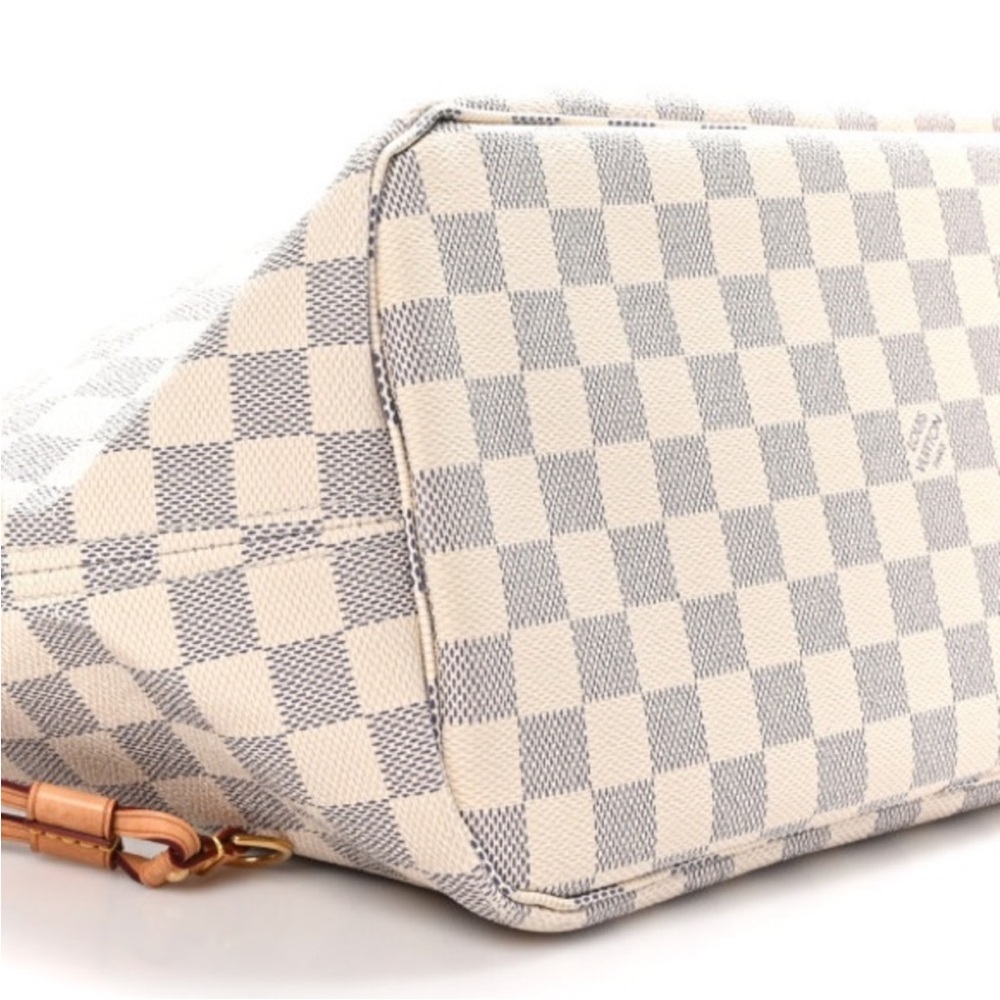Damier Azur Neo Neverfull MM Rose Ballerine - Picture 7 of 12